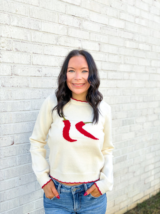 Chile Pepper Sweater