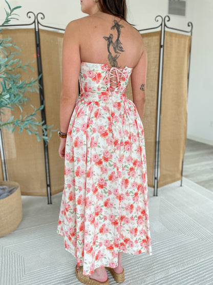 Dorothy Corset Midi Dress