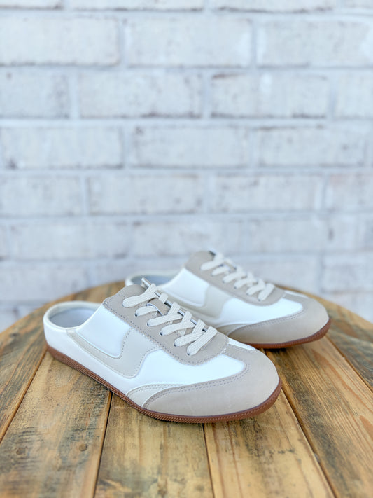 Mackay Beige Slip-On Sneaker