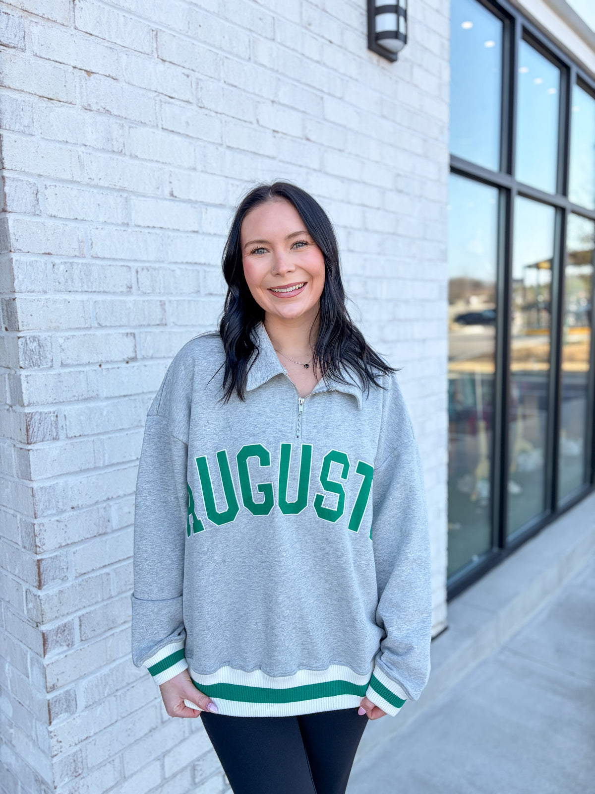 Augusta Varsity Quarter-Zip
