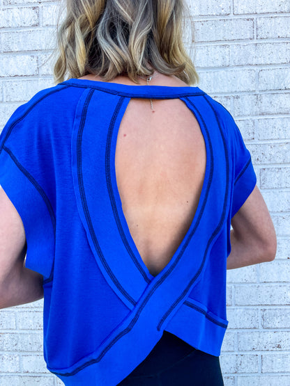 Open Back Tee