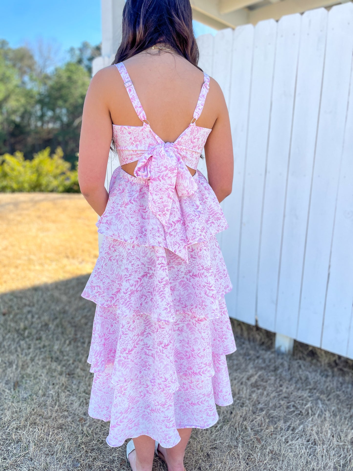 Sophie Tiered Midi Dress