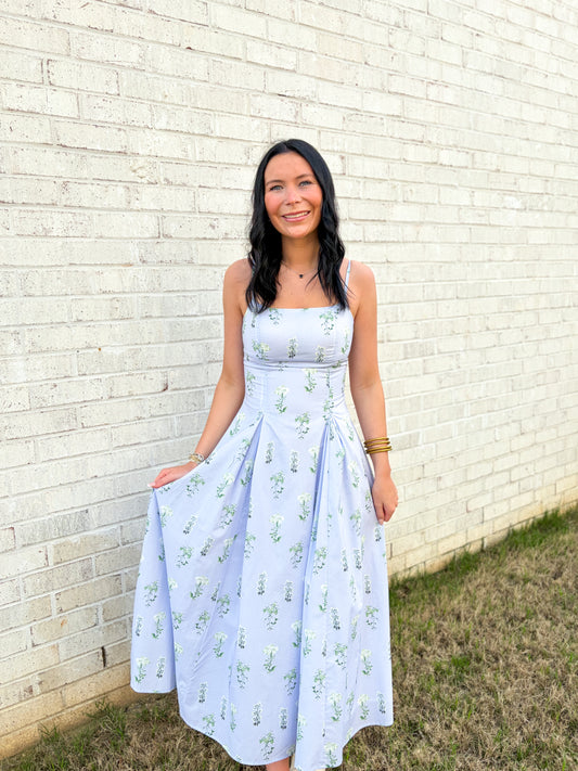 Carter Bouquet Midi Dress