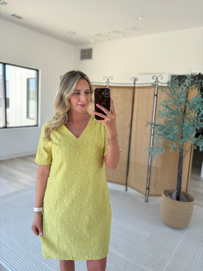 Aster Textured Mini Dress