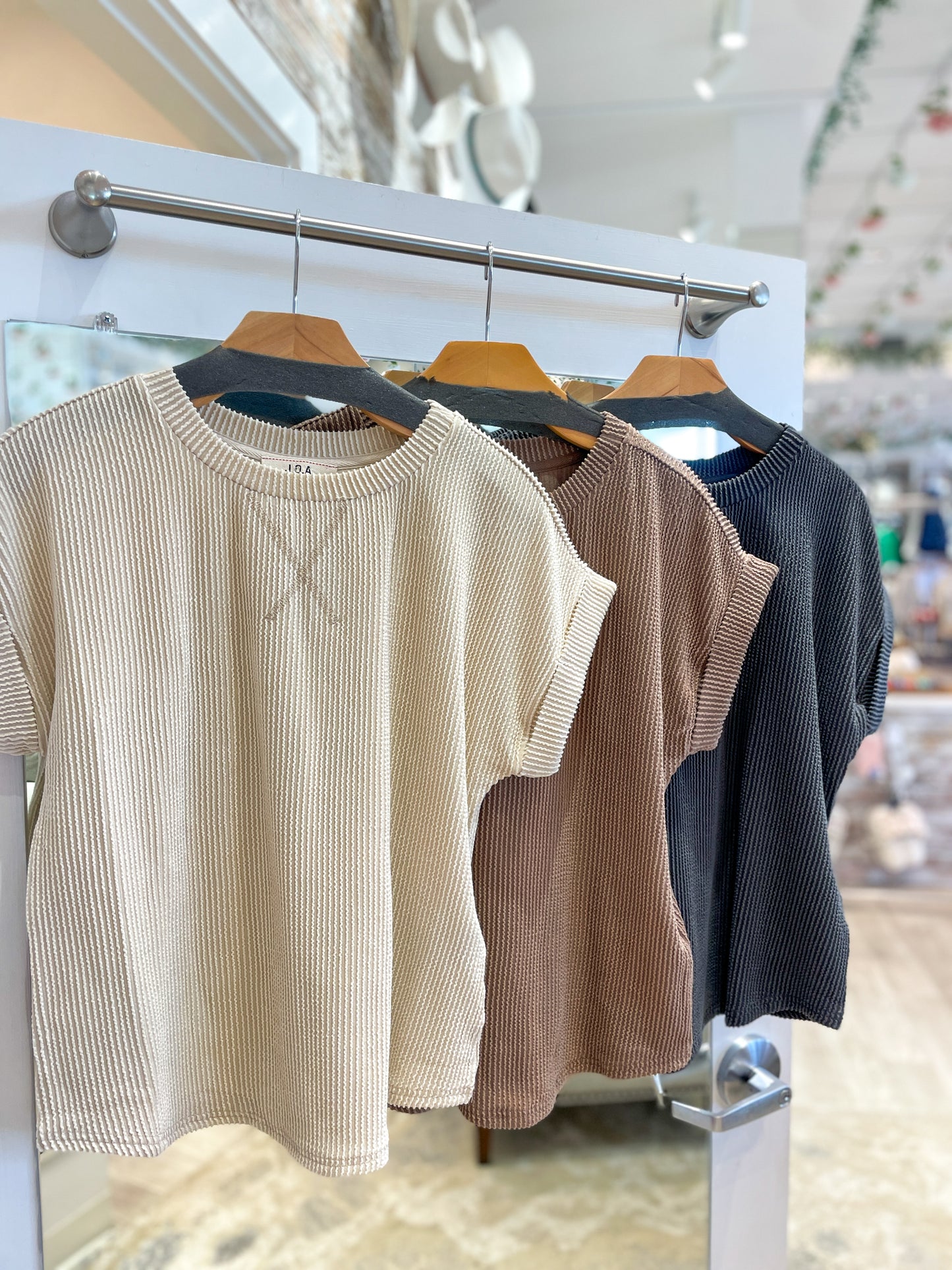 Ribbed Basic Top