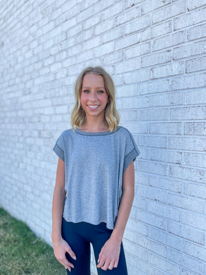 Open Back Tee