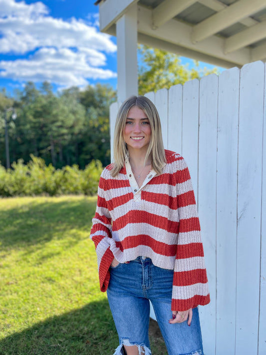 Danielle Striped Sweater