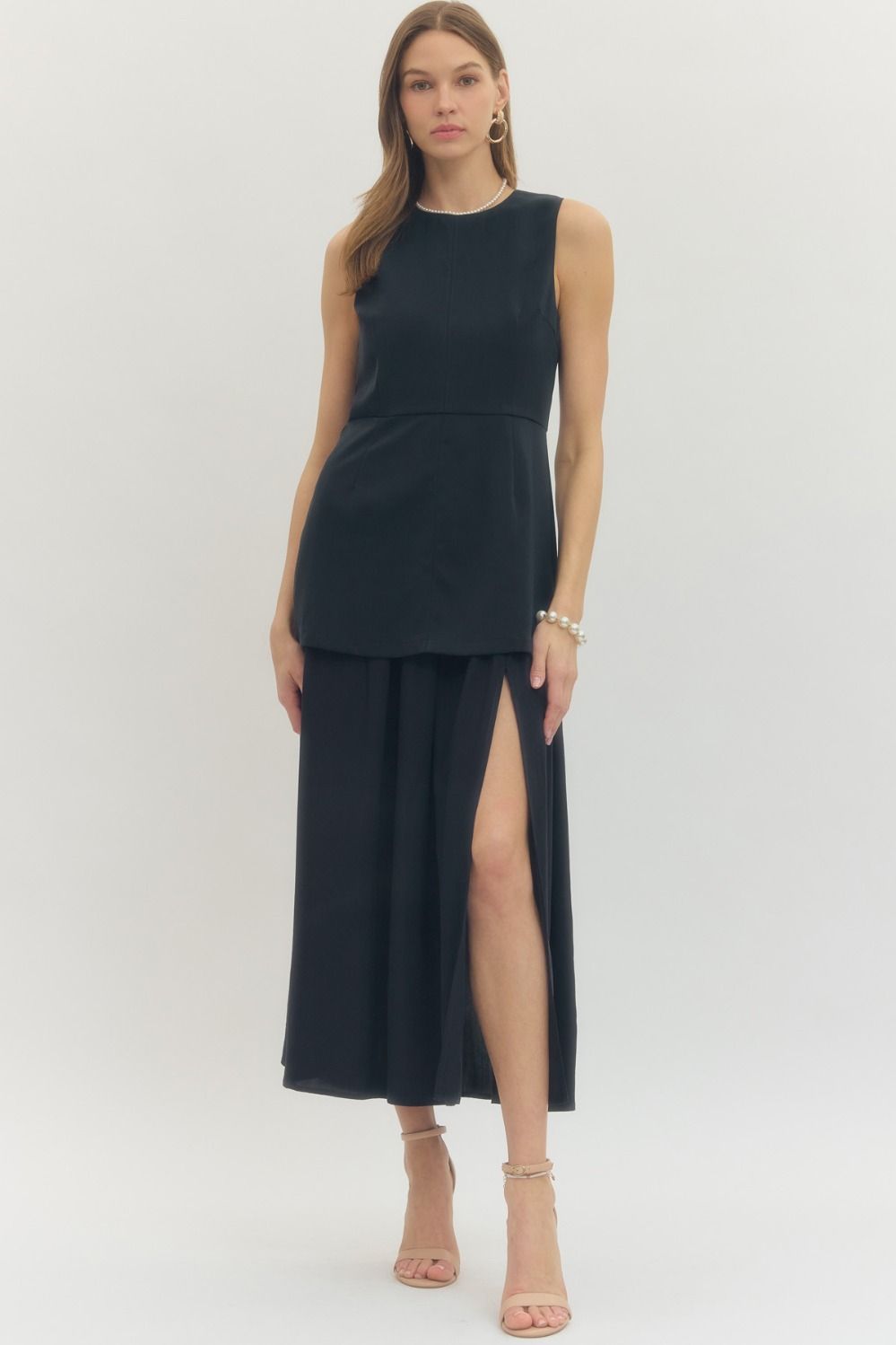 Rosetta Layered Maxi Dress