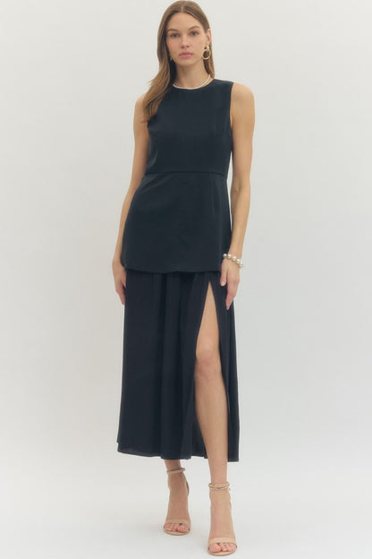 Rosetta Layered Maxi Dress