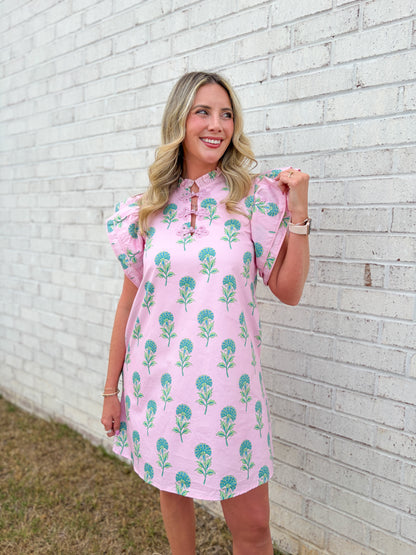 Nola Patterned Dress