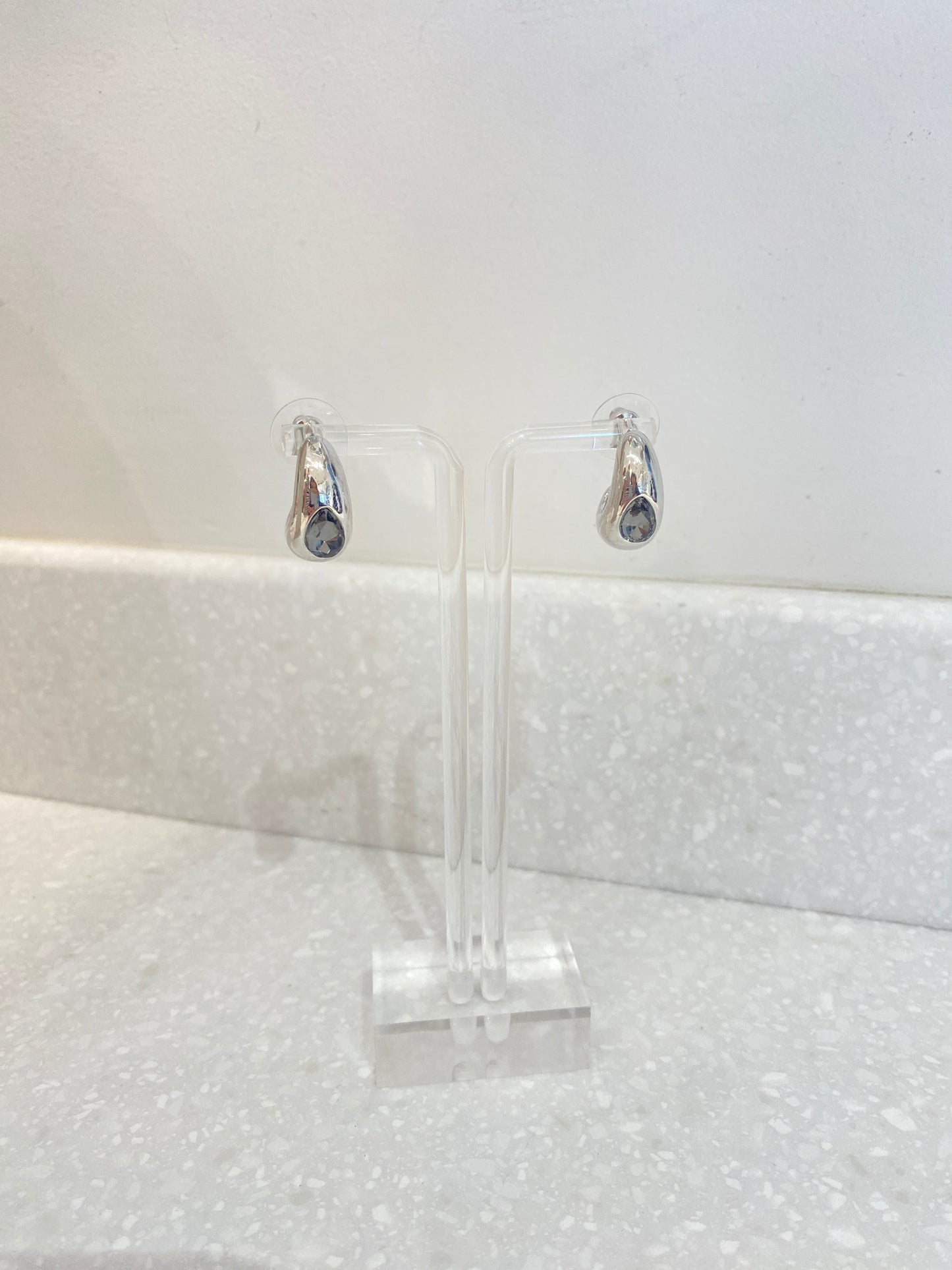 Silver Jewel Earrings
