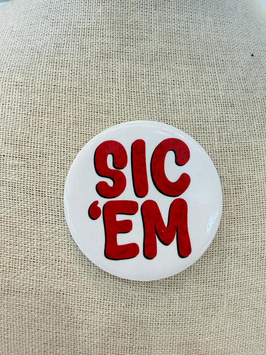 Sic ‘Em Gameday Pin