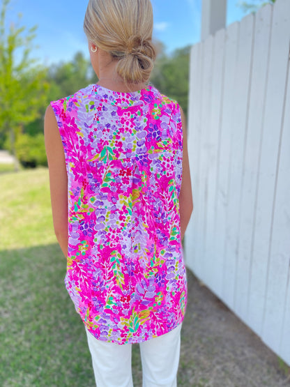 Kalena Printed Top