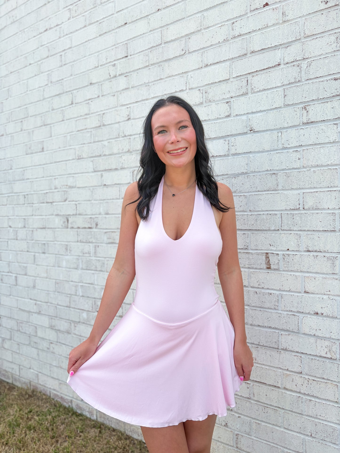 Lori Halter Neck Athletic Dress