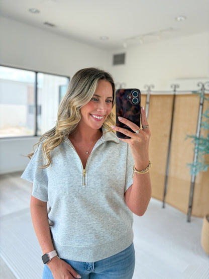 Soft Stream Quarter Zip Top