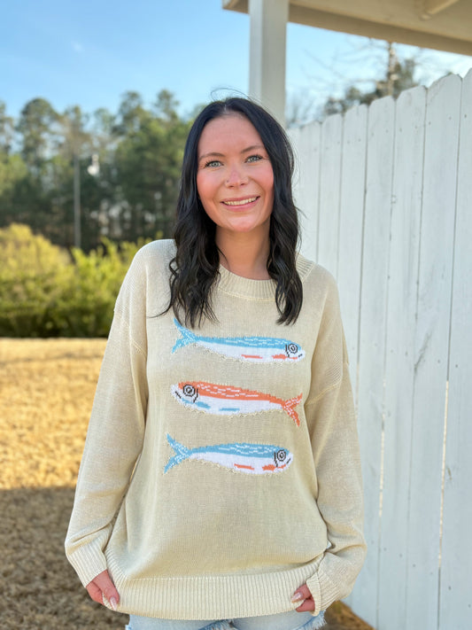 Fish Lightweight Sweater