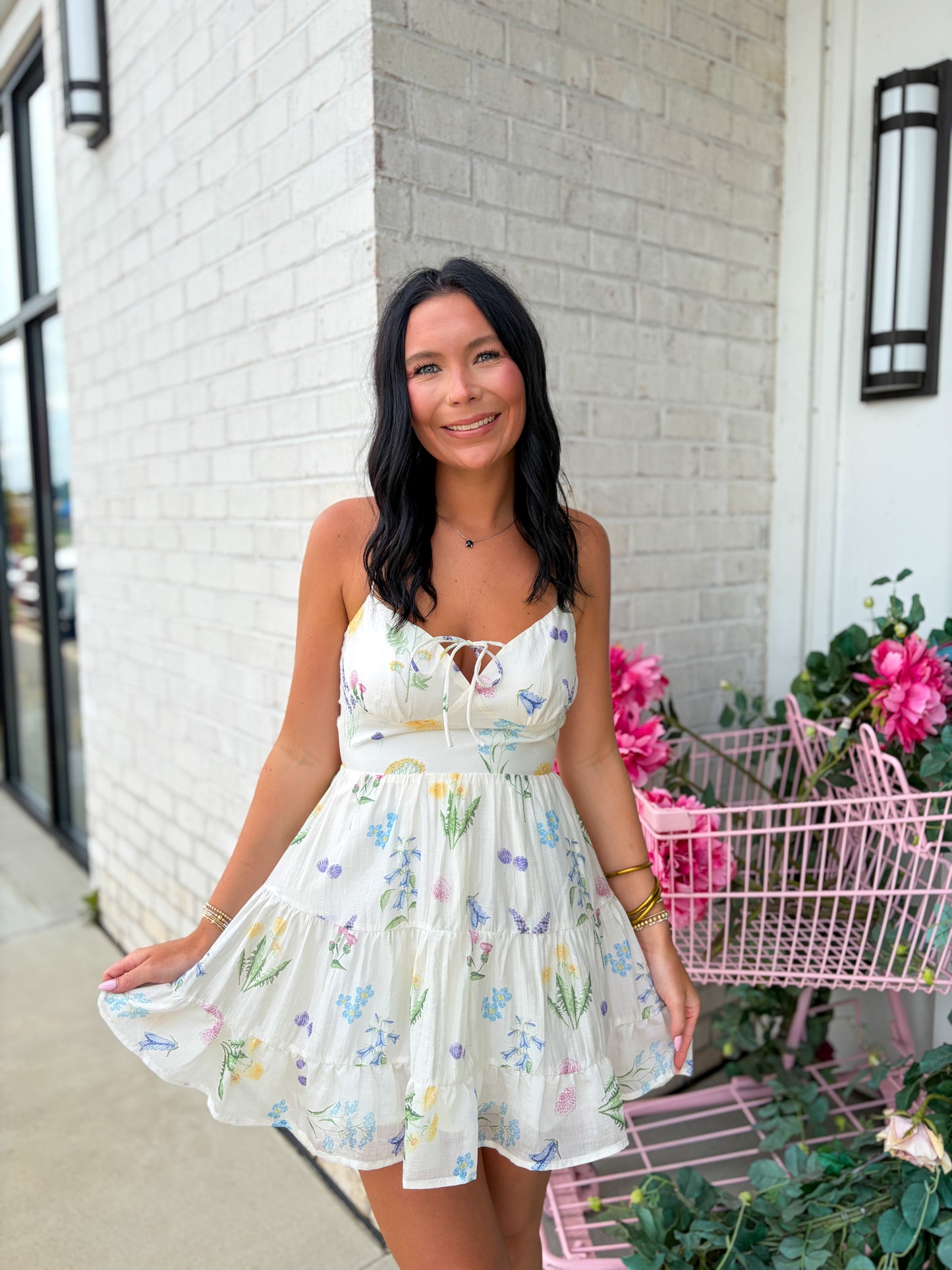 Ollie Floral Mini Dress