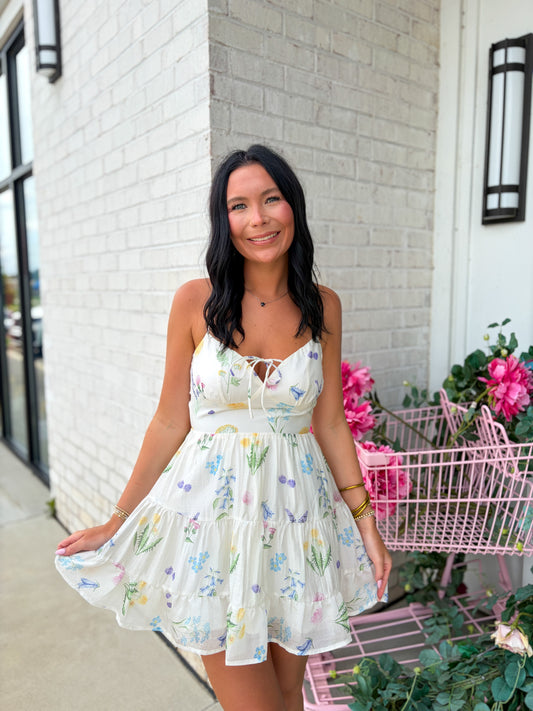 Ollie Floral Mini Dress