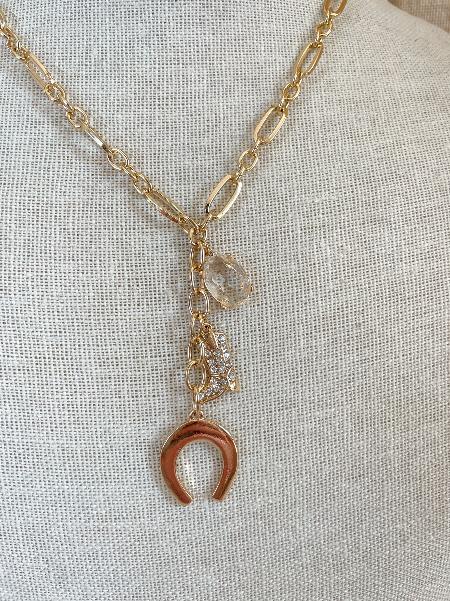 Cowgirl Chain Necklace