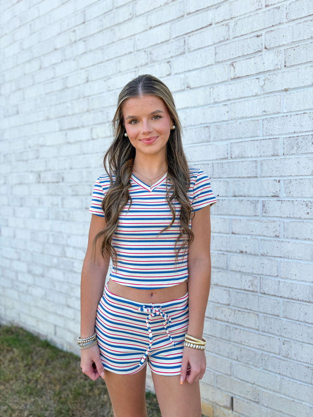 Cash Striped Top