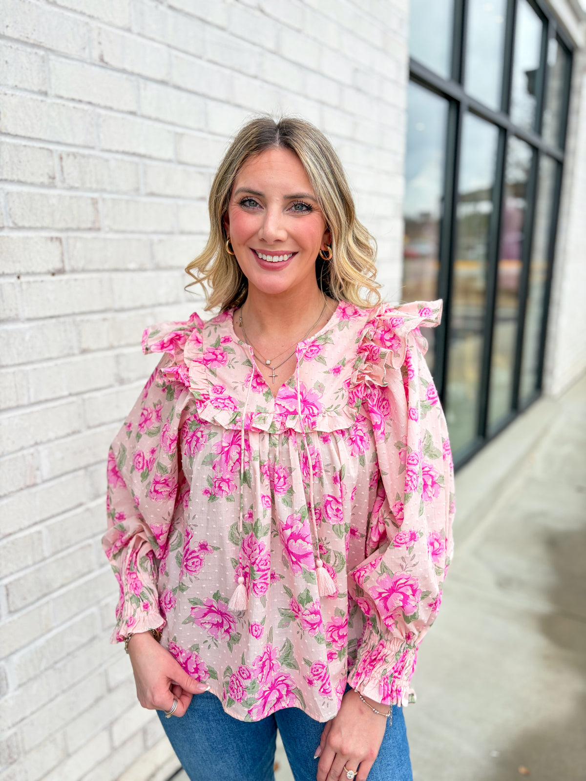 Marcy Floral Top