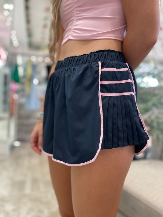 Pleated Active Short