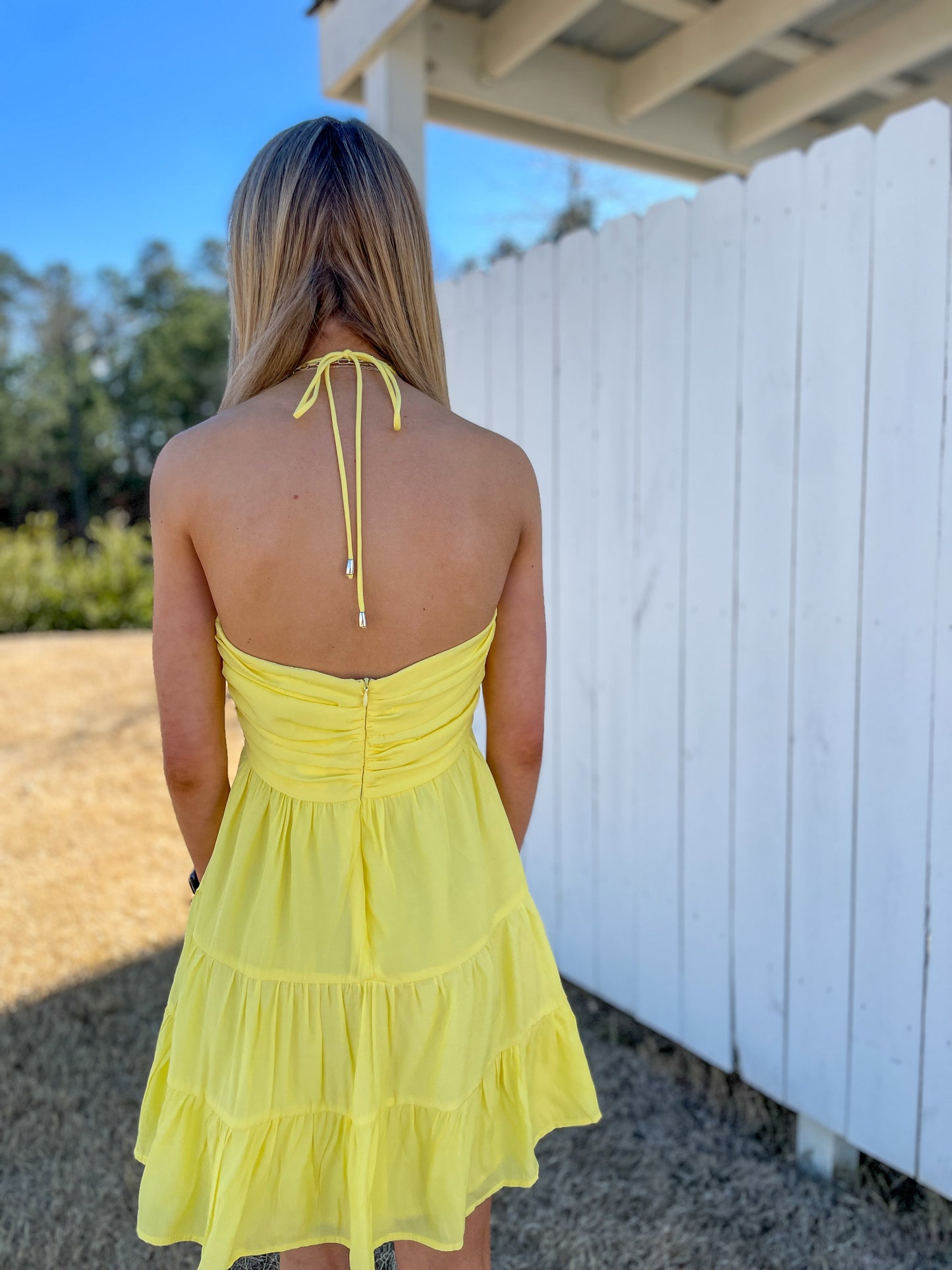 Karly Halter Mini Dress