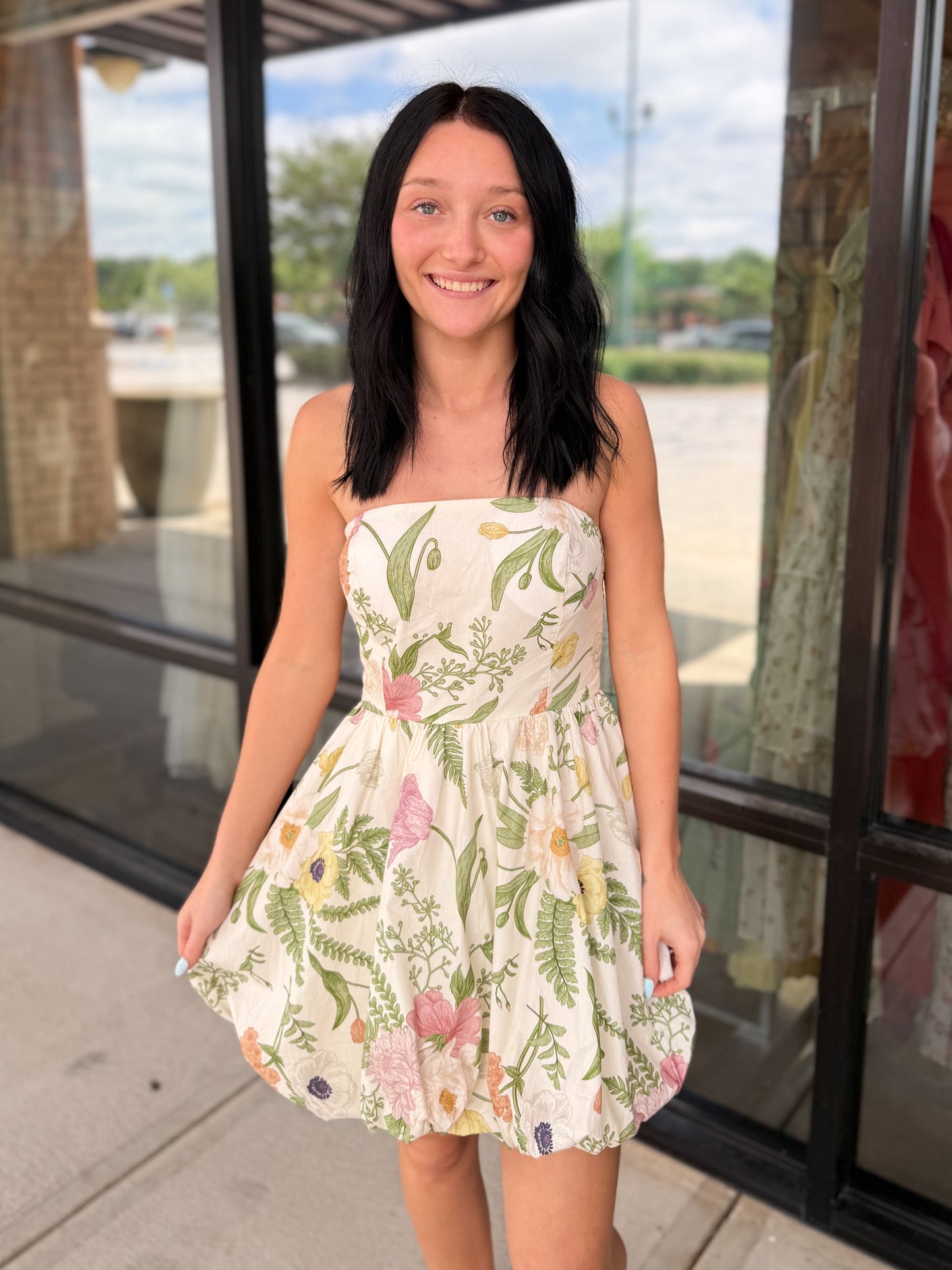 Foster Strapless Mini Dress