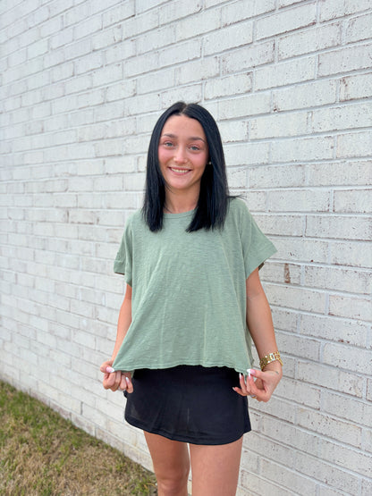Basic Open Back Top