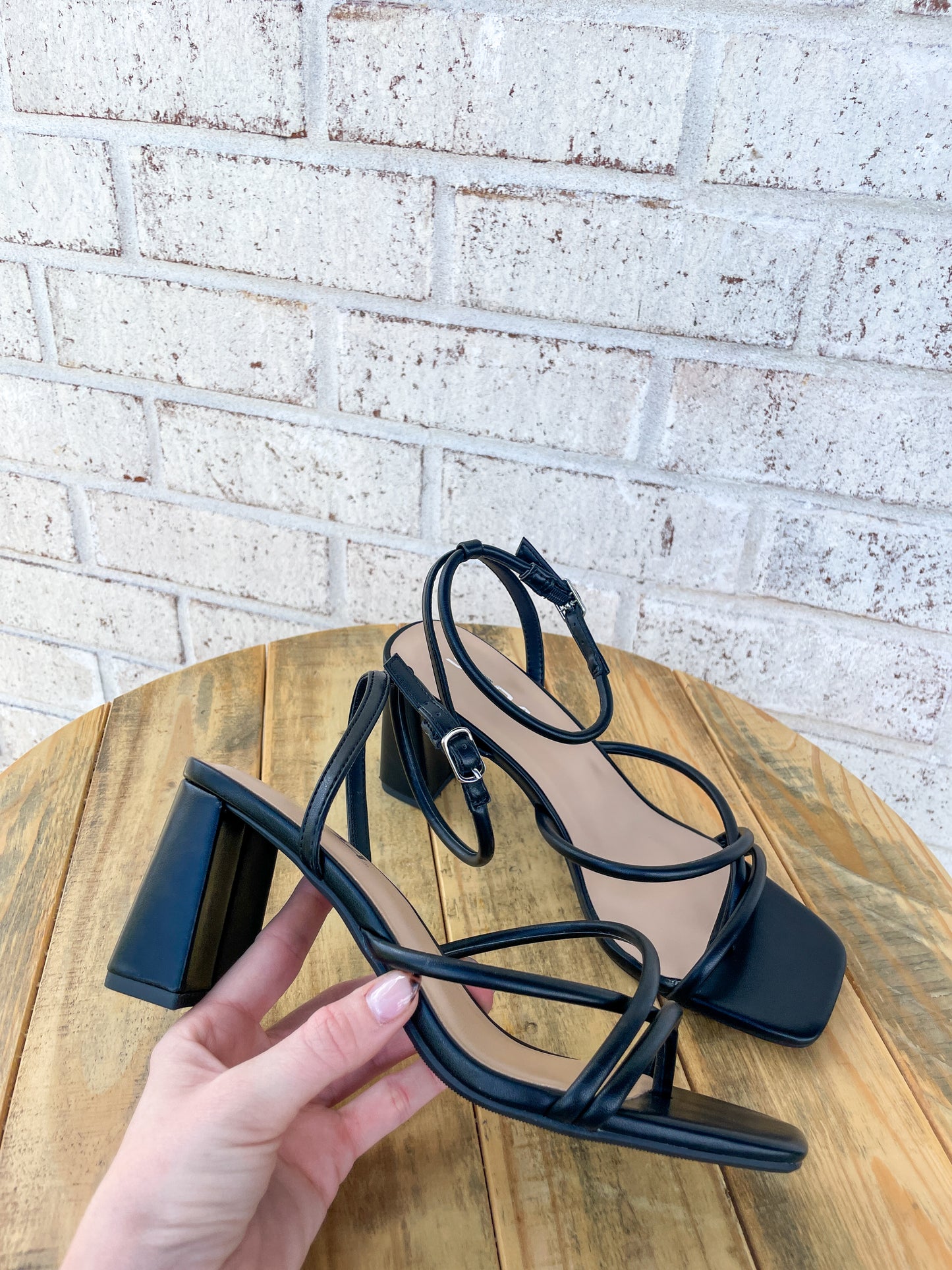 Steffi Black Heel