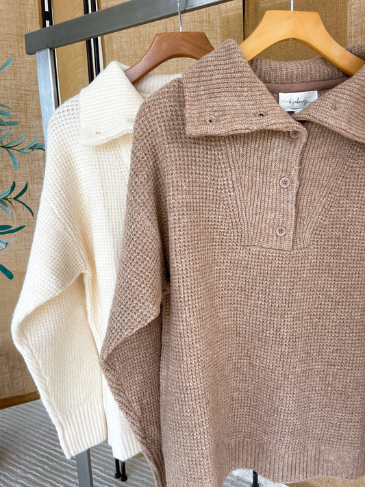 April Knit Pull Over