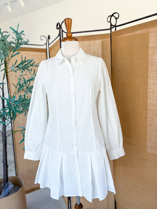Button Up Mini Dress