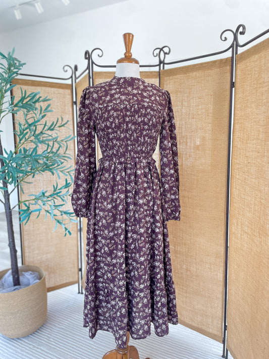 Matthew High Neck Midi Dress