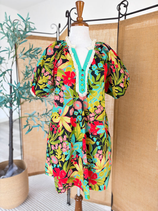 Elowen Floral Mini Dress