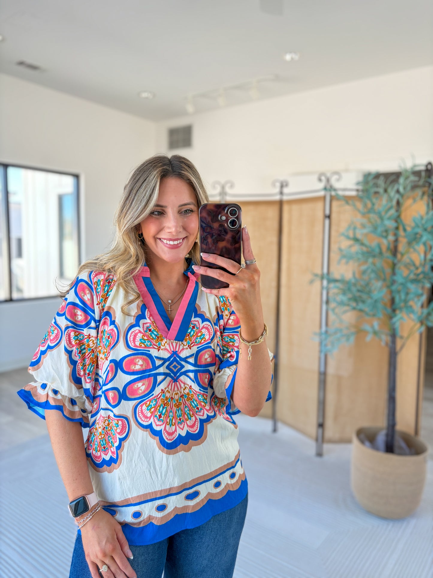 Kendyll Printed Blouse