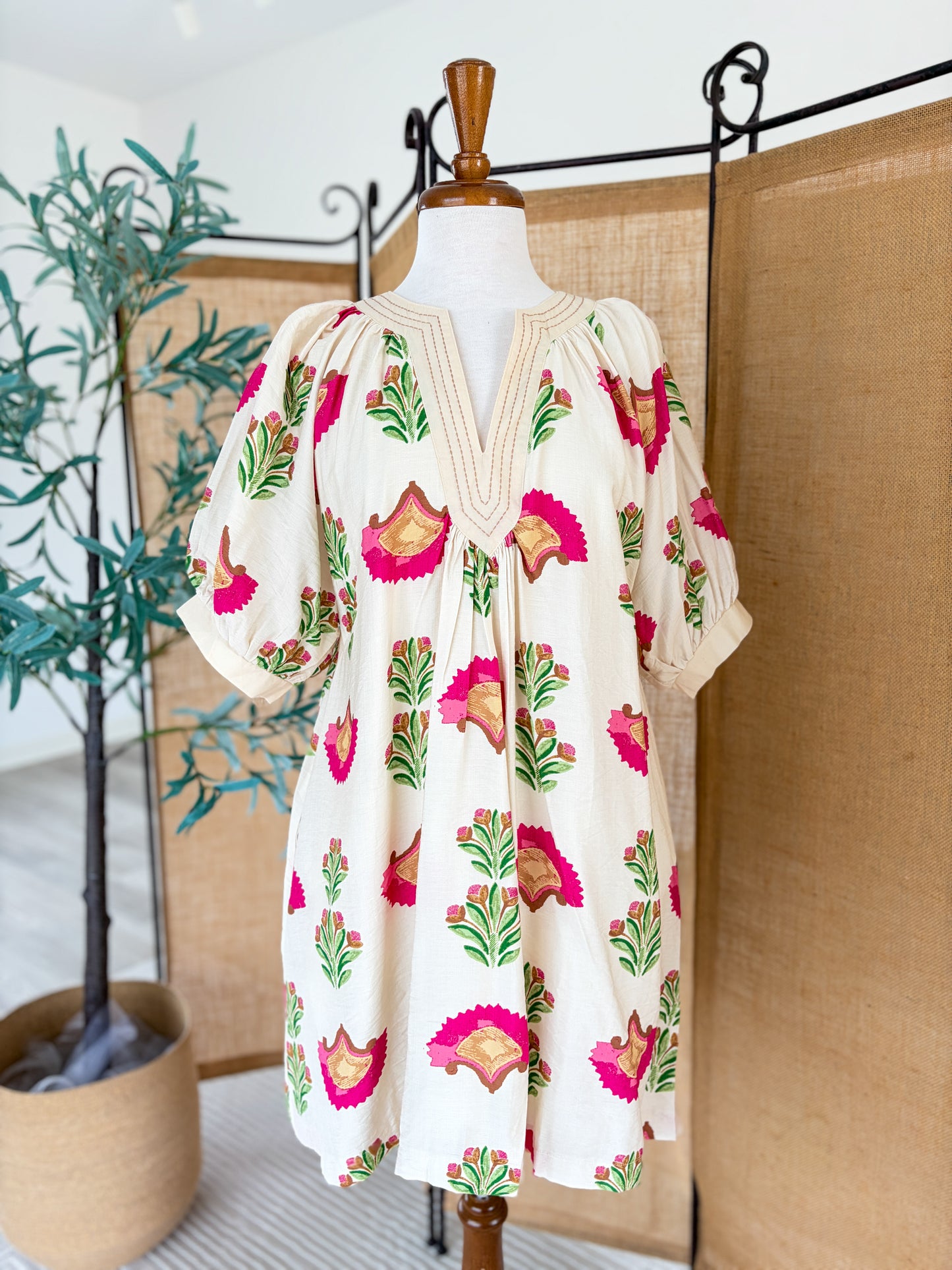 Teagan Floral Mini Dress