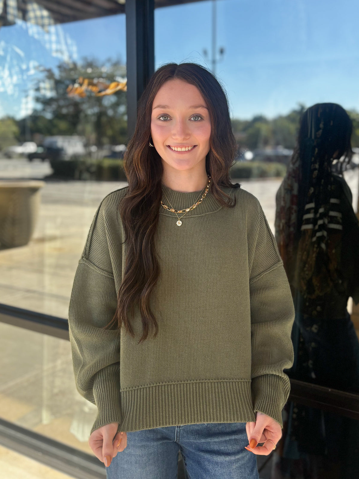 Sophia Ribbed Sweater