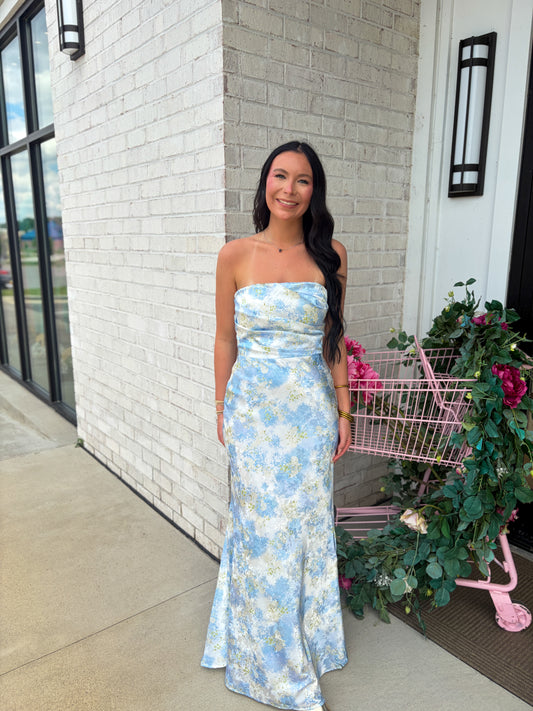 Marren Silk Maxi Dress