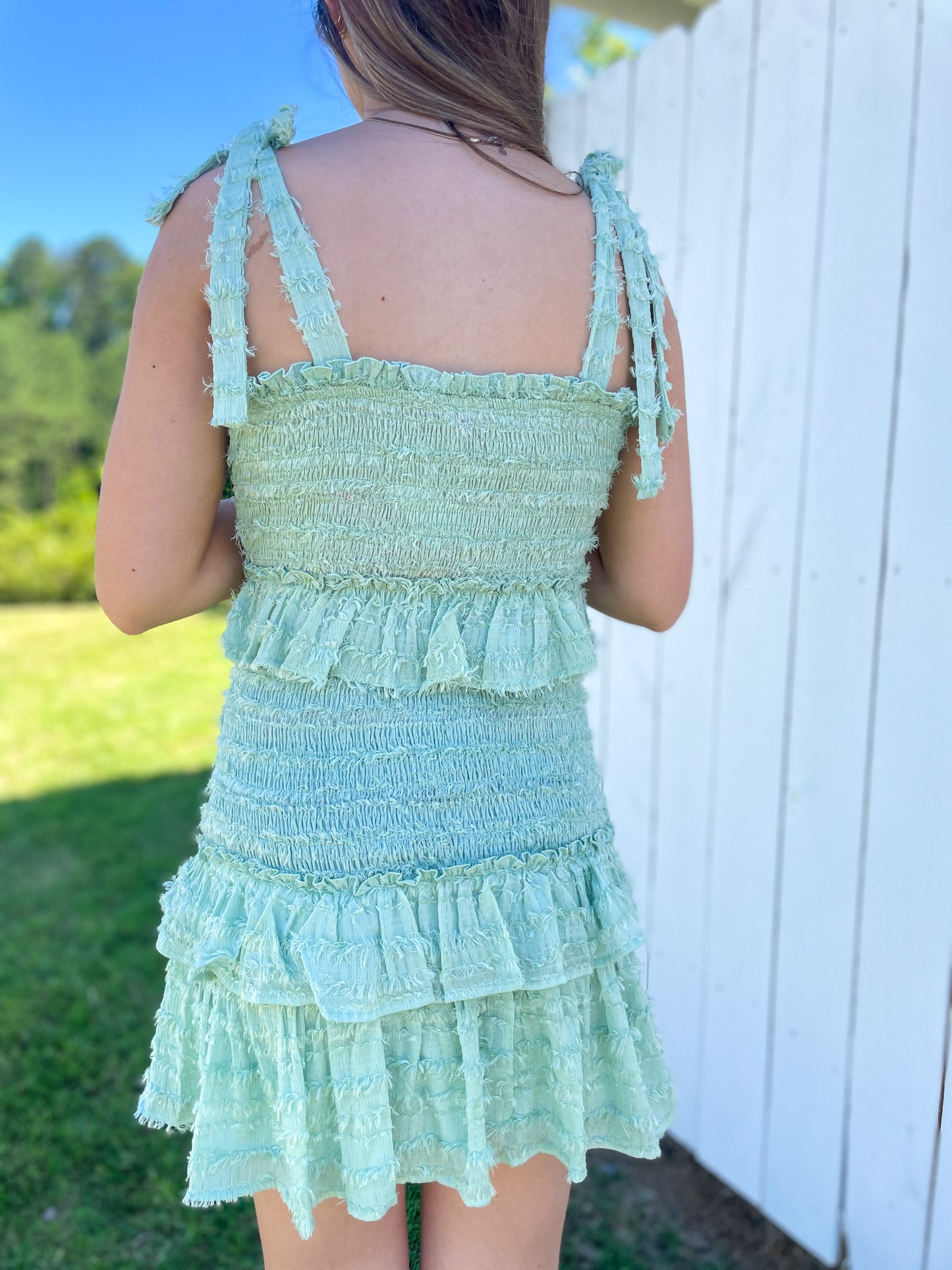 Valerie Textured Mini Dress
