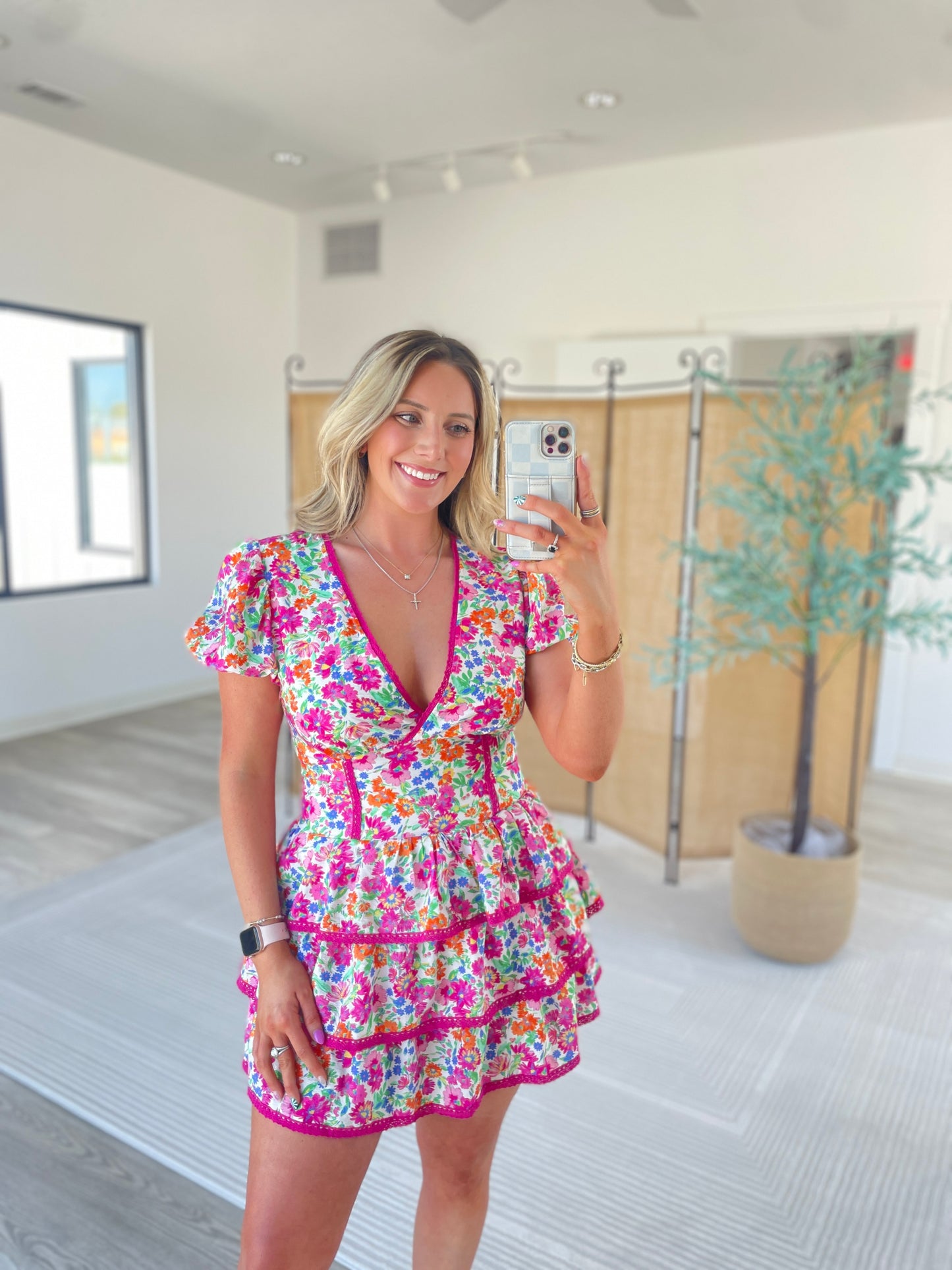 Kass Tiered Romper
