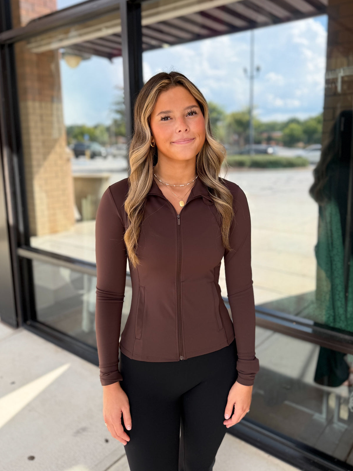 Athletic Zip Up Jacket