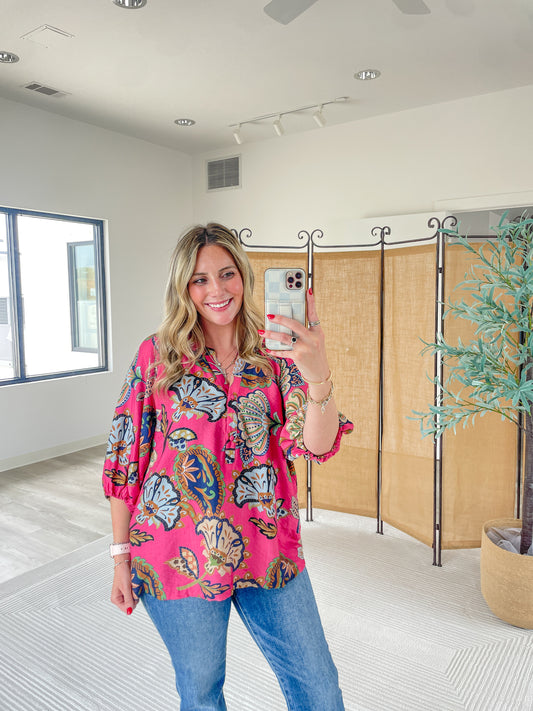 Radia V-Neck Blouse