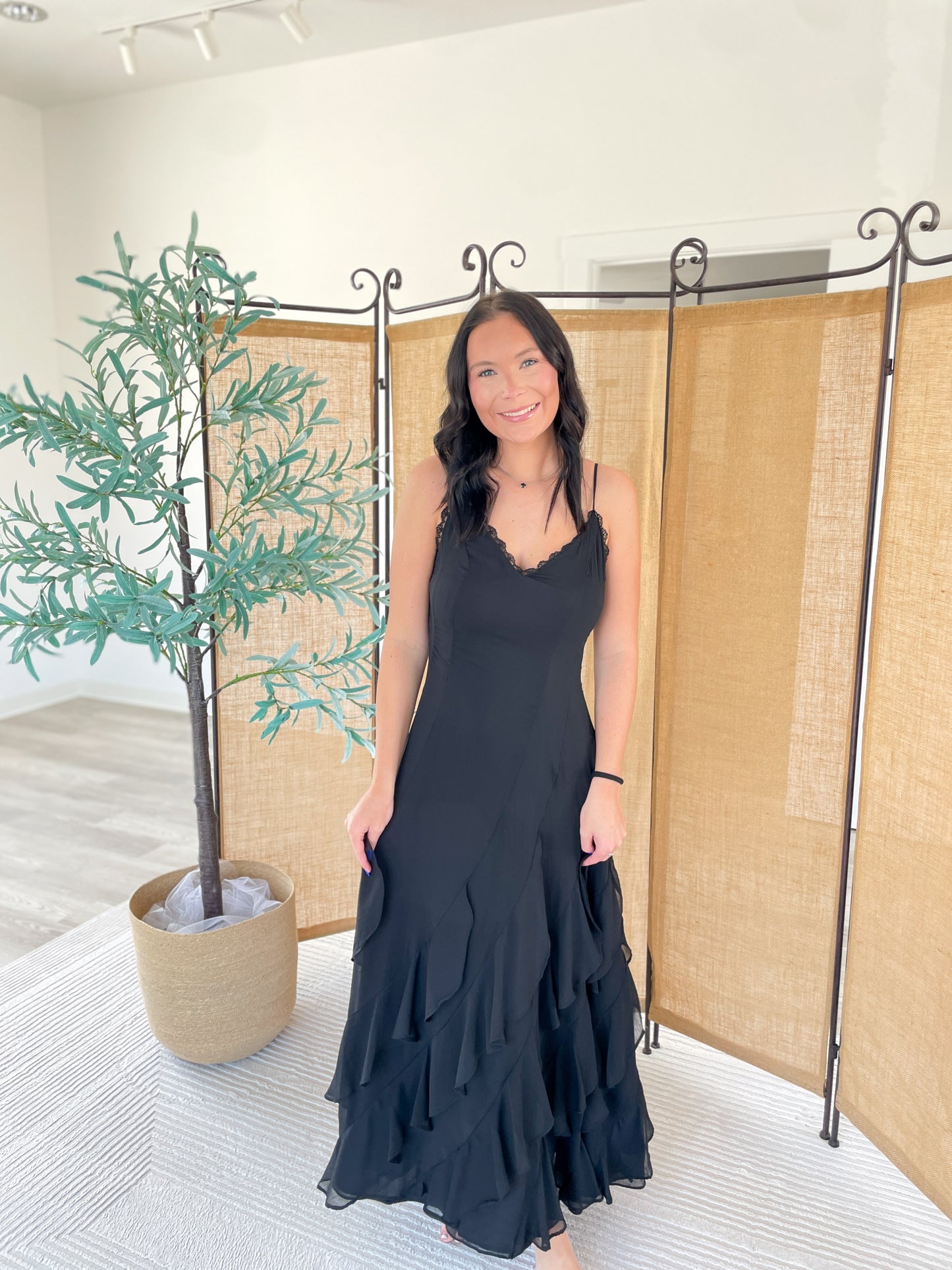 Selah Ruffled Maxi Dress