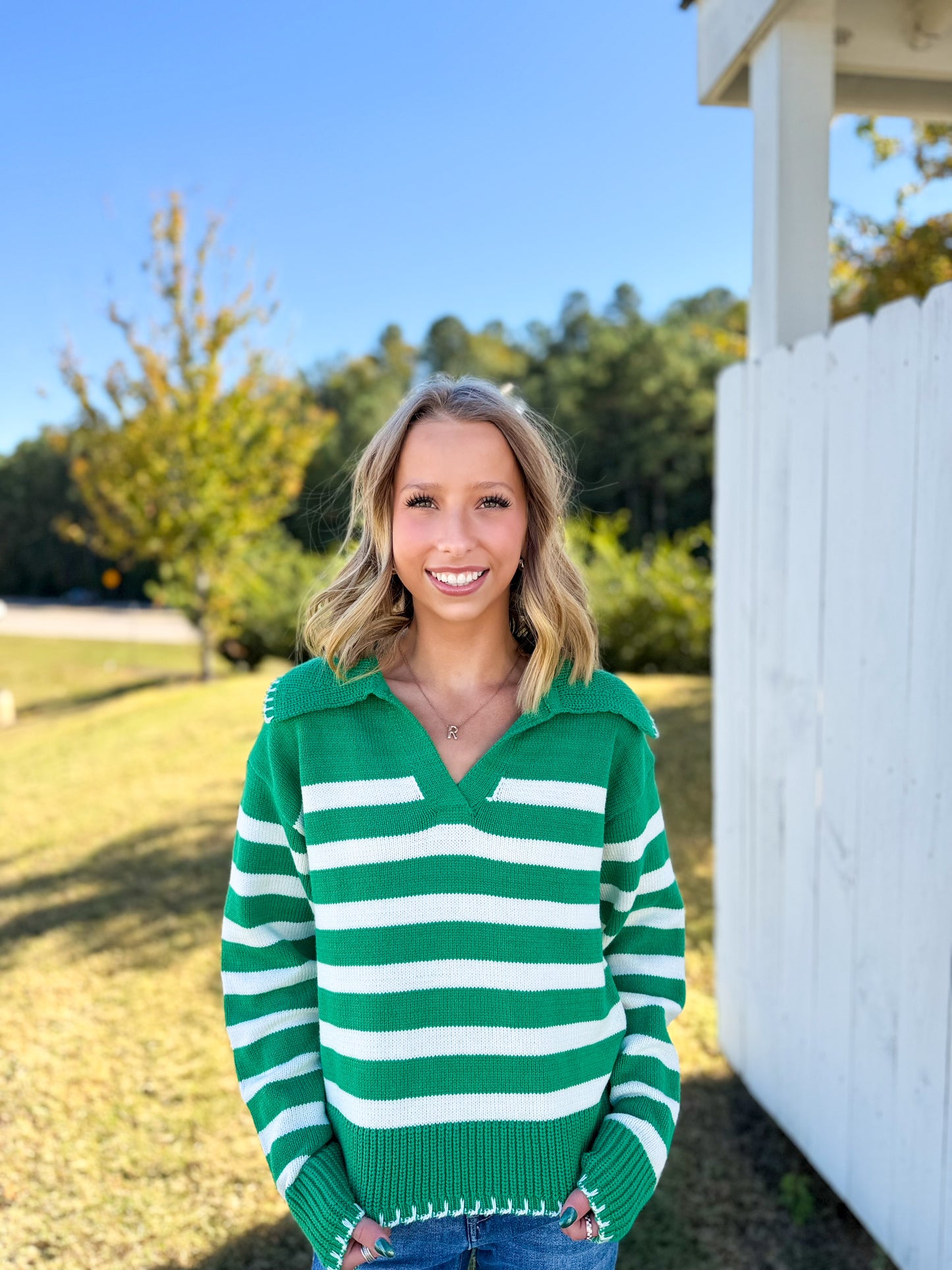 Pearson Striped Knit Top