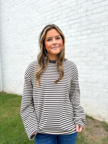 Every day Striped Pullover