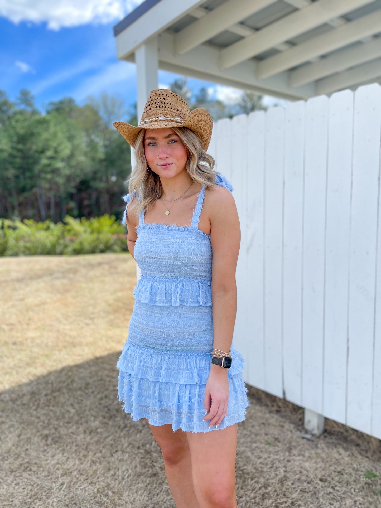 Valerie Textured Mini Dress