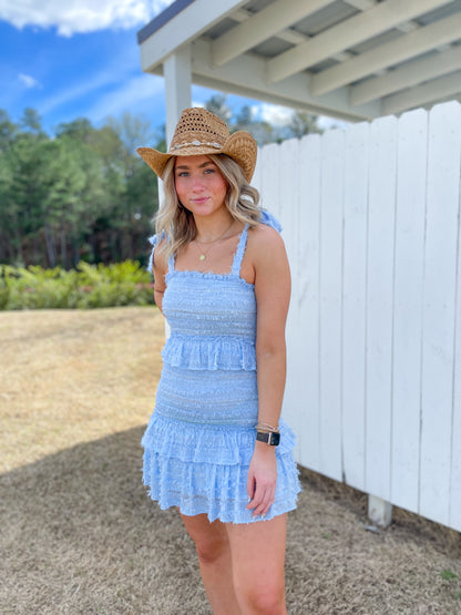 Valerie Textured Mini Dress
