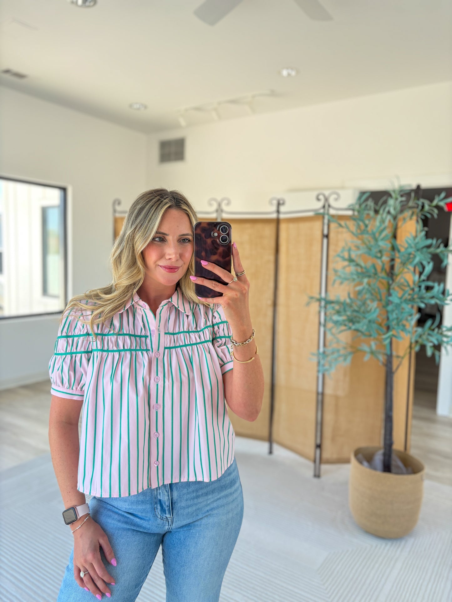 Kylee Striped Top