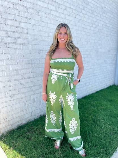 Corey Printed Jumpsuit