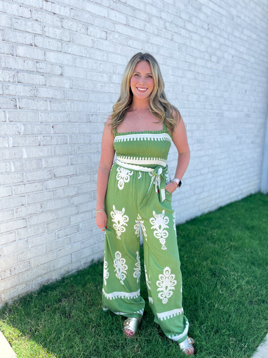 Corey Printed Jumpsuit